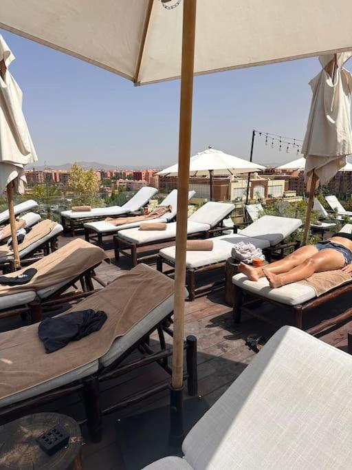 Appartement Centre Gare Gueliz Chic Et Cosy De Marrakech Marrakesh Extérieur photo
